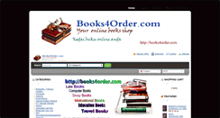 Desktop Screenshot of books4order.com