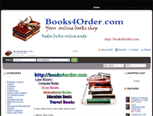 Tablet Screenshot of books4order.com